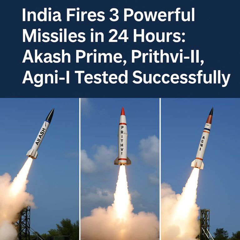 24 Hours, 3 Missile Tests: India’s Big Strategic Firepower Push Explained