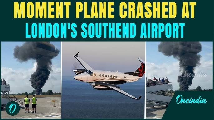 Tragedy in the Skies: London Plane Crash Shocks the Nation 14july
